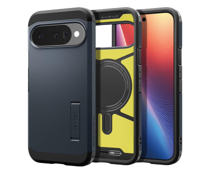 Etui / obudowa na smartfona Spigen Tough Armor Mag Magsafe Google Pixel 10 / 10 Pro Metal Slate